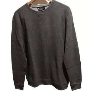 Island‎ Sands Men’s Reversible Pullover Sweater Dark Gray/Light Gray